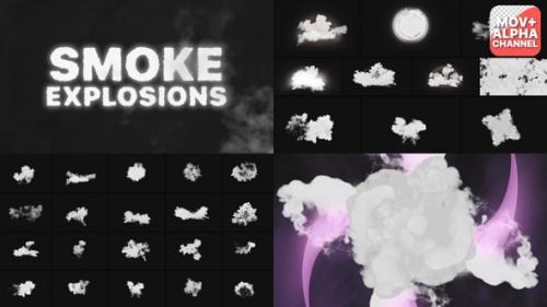 Videohive - Smoke Explosions | Motion Graphics Pack - 43191290 - 43191290