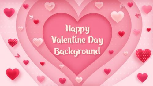 Videohive - Happy Valentine Day Background - 43184112 - 43184112