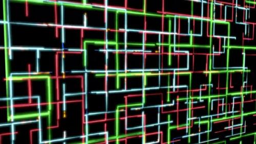 Videohive - 3d colorful grid animation - 43188991 - 43188991