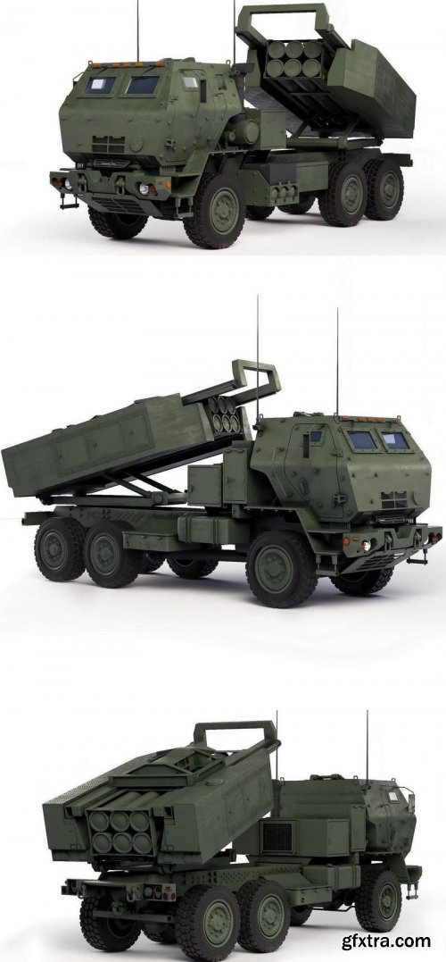 MLRS M142 HIMARS 2006 3D model