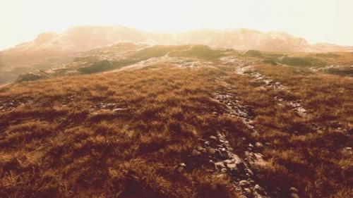 Videohive - Dry Grass Fields and Mountains in Nepal - 43206811 - 43206811