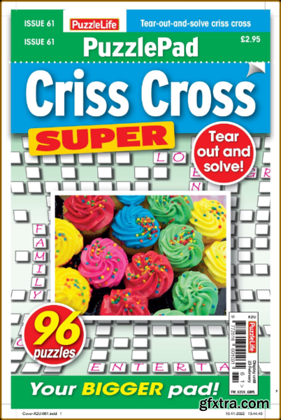 PuzzleLife PuzzlePad Criss Cross Super – 26 January 2023