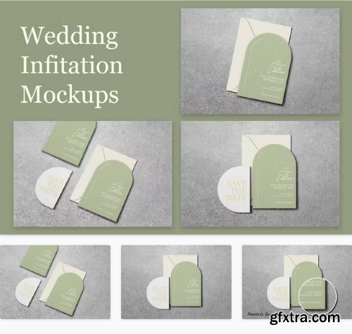 Wedding Invitation Mockup