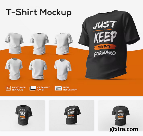 T-Shirt Mockup Set