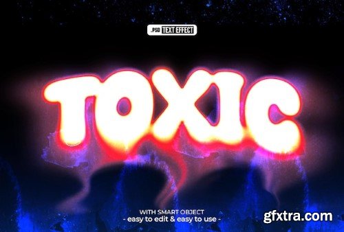 Melting editable text effect