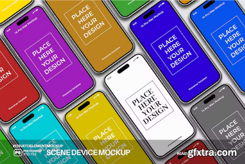 Scene Device iPhone 14 Mockup