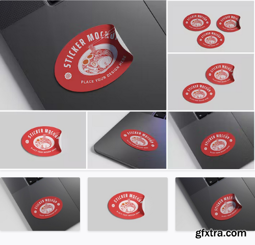 Sticker Mockup