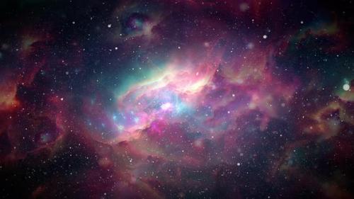 Videohive - 03 Nebula Galaxy Loop 4K - 43224620 - 43224620