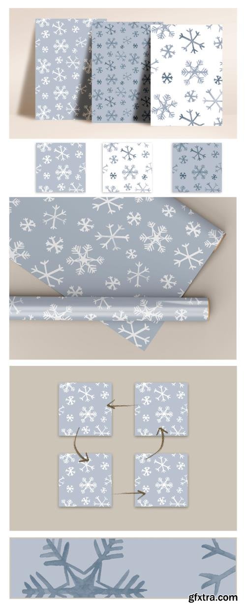 Pattern Christmas Snow 454633476