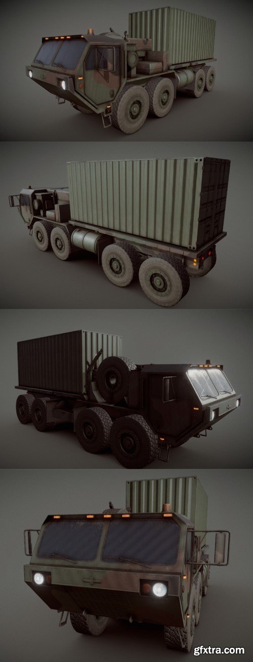 Heavy Expanded Mobility Tactical Truck 3D Model