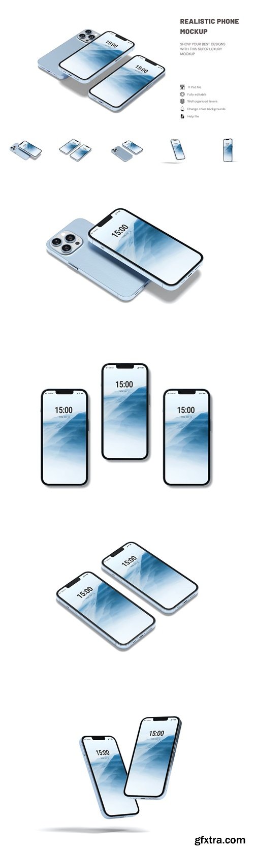 Realistic Phone Mockup EFGXMJN