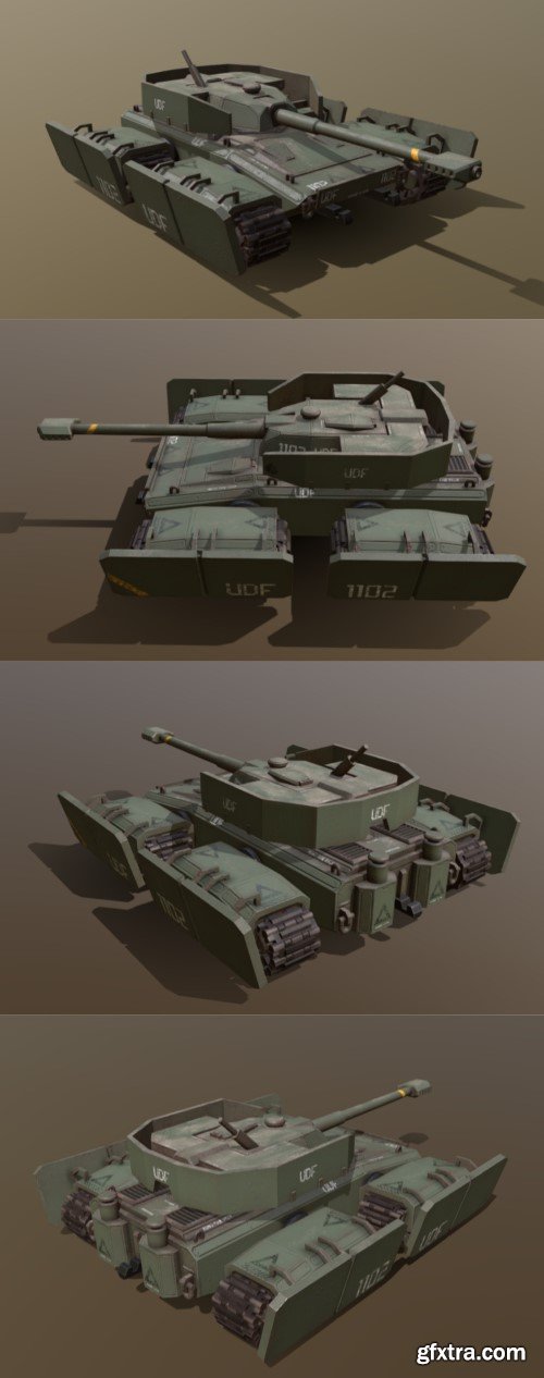 UDF-EDMAC-T4 3d model