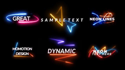 Videohive - Neon Text Animation - 42998100 - 42998100