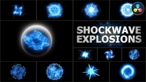 Videohive - Energy Shockwave Explosions for DaVinci Resolve - 43175856 - 43175856