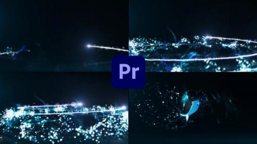 Videohive - Particles Glow Lines Logo - 43190671 - 43190671