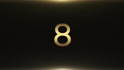 Videohive - Gold Countdown - 43220559 - 43220559