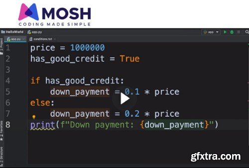 Code with Mosh - Complete Python Mastery
