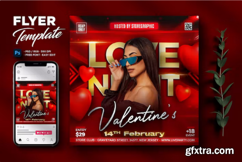 Valentines Day Flyer