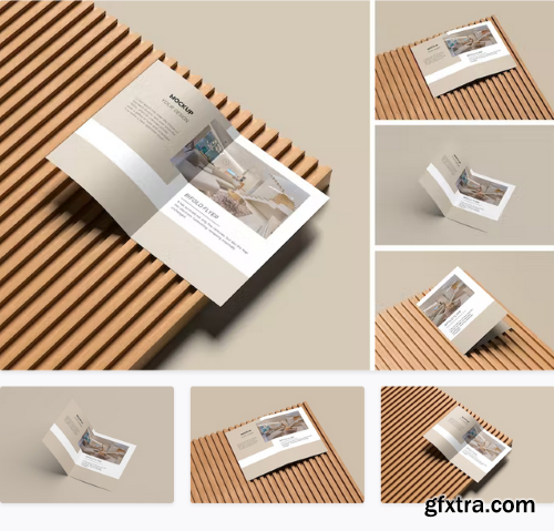 Bifold Brochure Mockup