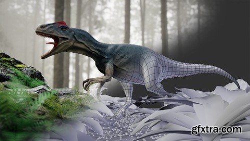 Blender 2.79 Dinosaur Creation From Scratch