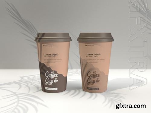 PSD coffee cup mockup