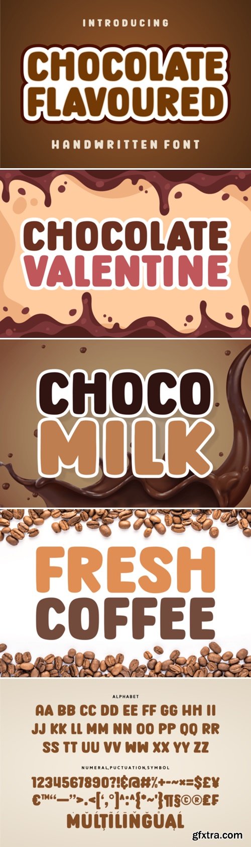 Chocolate Flavoured Font