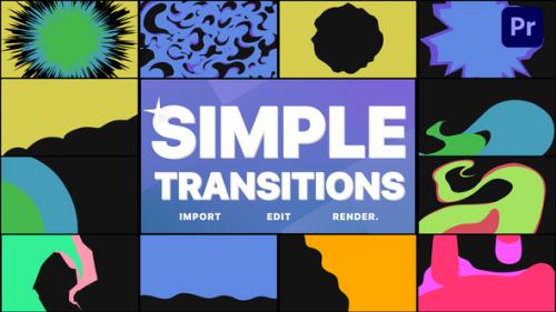 Videohive - Simple Transitions | Premiere Pro - 43241882 - 43241882