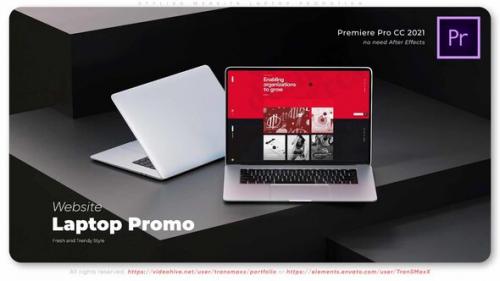 Videohive - Stylish Website Laptop Promotion - 43246925 - 43246925