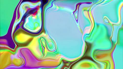 Videohive - Glossy abstract liquid background - 43247326 - 43247326