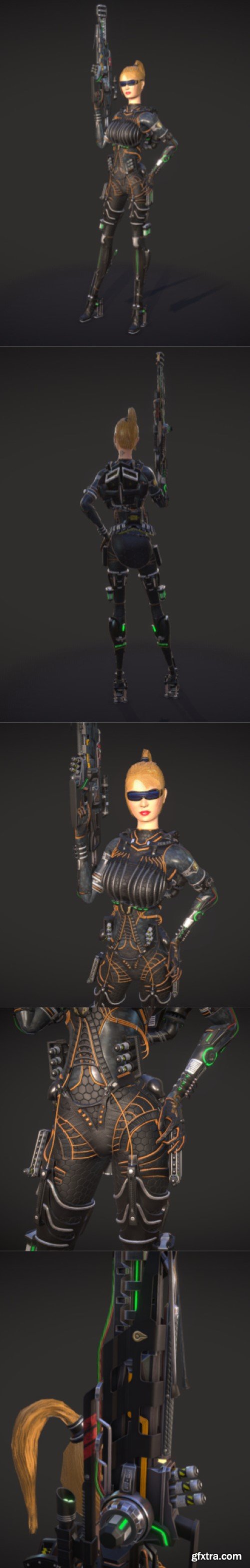 Jane 3d model