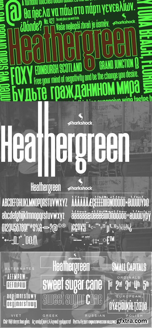 Heathergreen Font