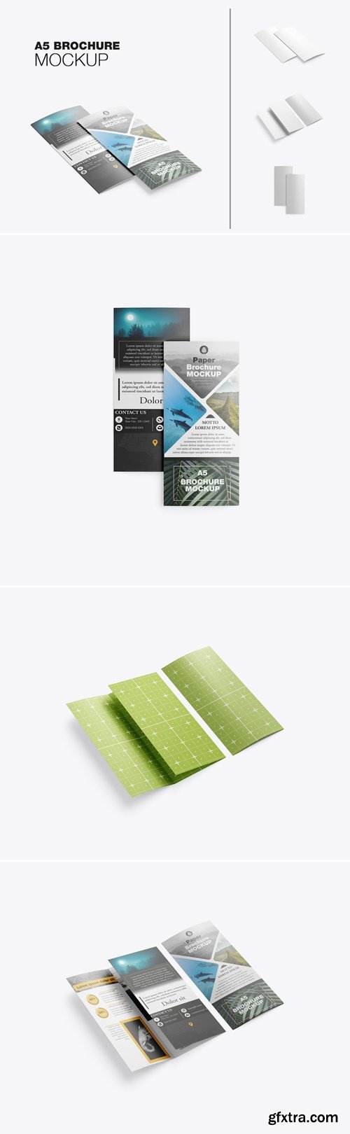 Matte Brochure Mockup KKVQB9R