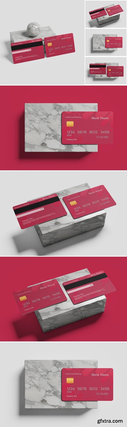 Credit Card Mockup 5S2KB9F