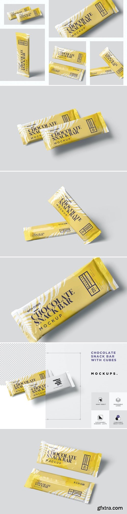 Chocolate Bar Mockups SJT676Y