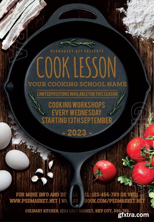 Psd cook lesson design templates