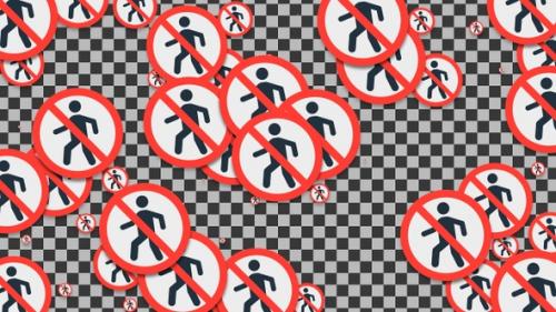 Videohive - Emojii No Pedestrians Transition | UHD | 60fps - 43335684 - 43335684