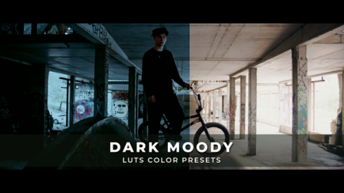 Videohive - Dark Moody Luts - 43193576 - 43193576