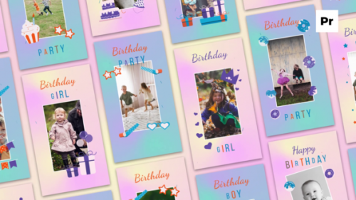 Videohive - Happy Birthday Instagram Stories - 43307492 - 43307492