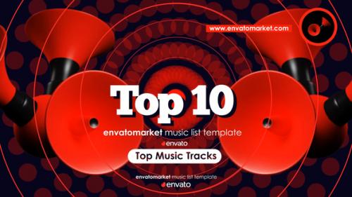 Videohive - Music Top 10 - 43310320 - 43310320