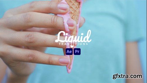 Videohive Liquid Transitions 43311285