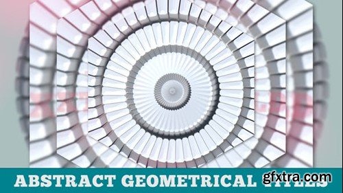 Videohive Abstract Geometrical Titles 43265249