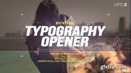 Videohive Opener Dynamic Typography 14417216