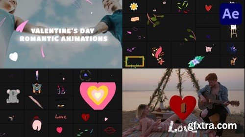 Videohive Valentine's Day Romantic Animations for After Effects 43215501