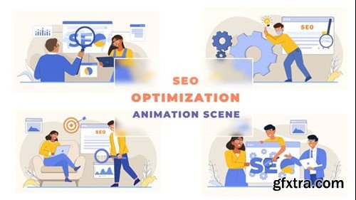 Videohive SEO Optimization Animation Scene 43333790