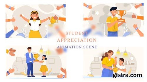 Videohive Student Appreciation Explainer Animation 43333617