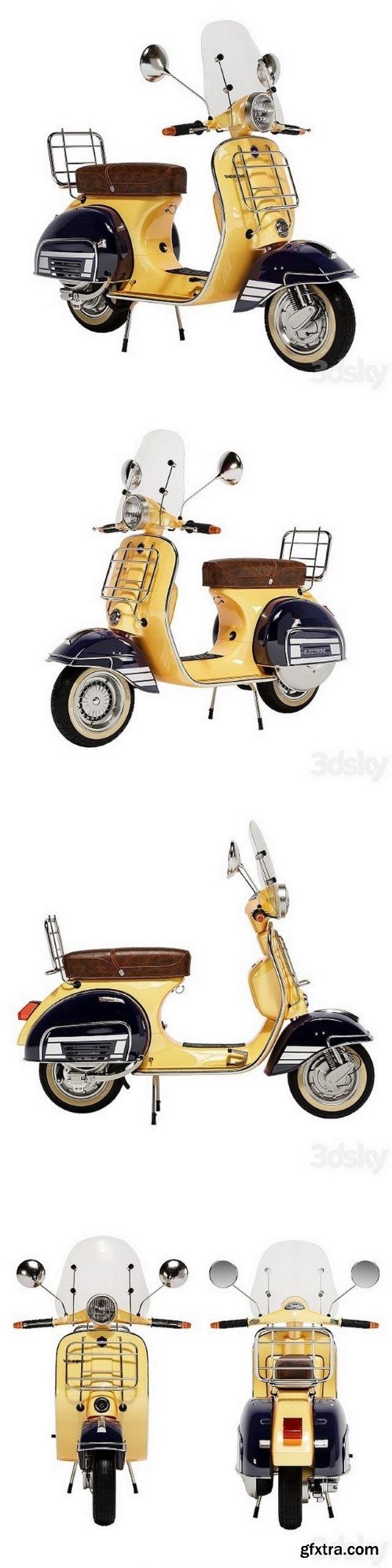 Vespa 5 3D Model