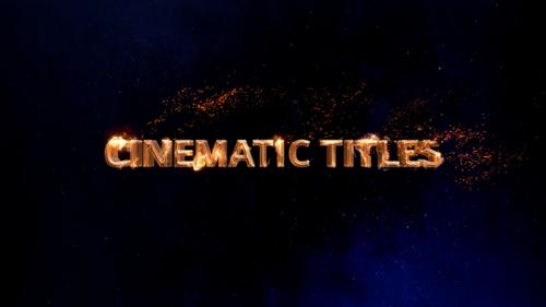 Videohive - Cinematic Titles - 43342827 - 43342827