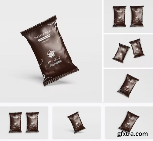 Snack Packaging Mockup