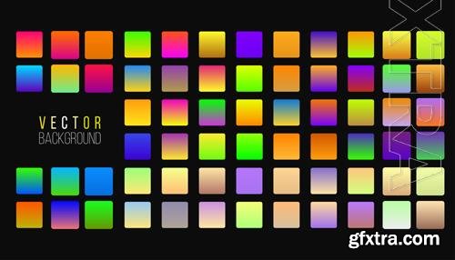 Vector big set colorful gradient eps