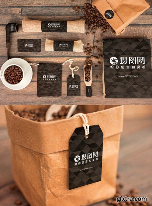 Coffee Brand Demonstration Mockup Template 400653477